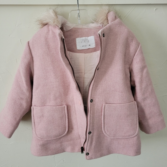 Zara Toddler Coat NWOT Size 2-3 - Picture 2 of 5